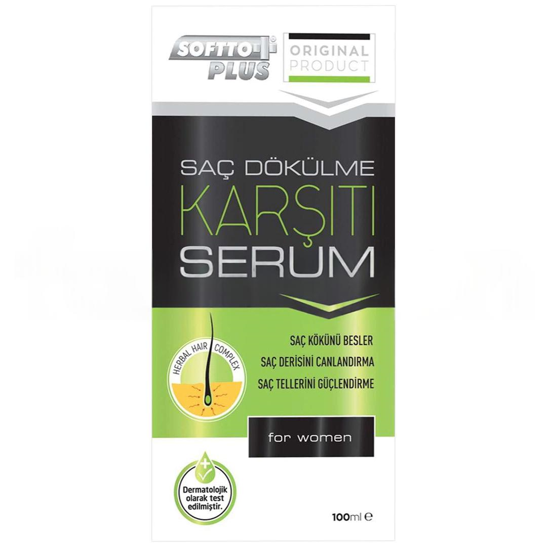 Softto Plus Saç Dökülme Karşıtı Serum Kadınlar İçin 100 ml