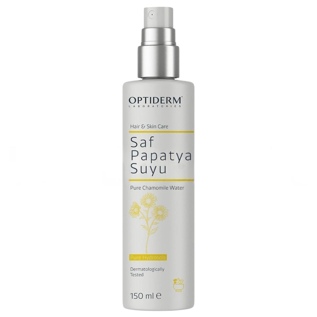 Optiderm Papatya Suyu Saç ve Yüz Toniği %100 Doğal ve Saf 150 ml