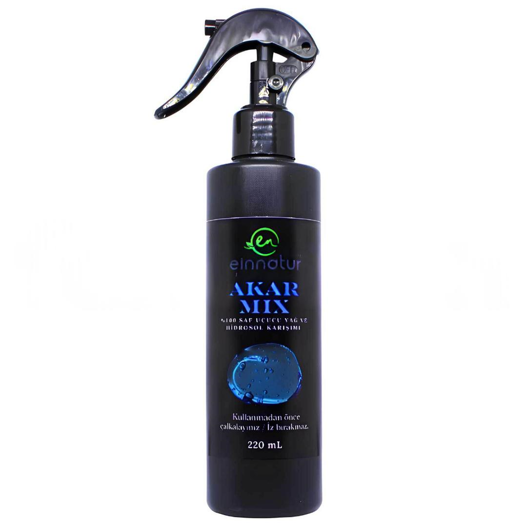 Einnatur Akarmix Aromaterapik Oda ve Kumaş Spreyi %100 Saf Uçucu Yağ ve Hidrosol 400 ml