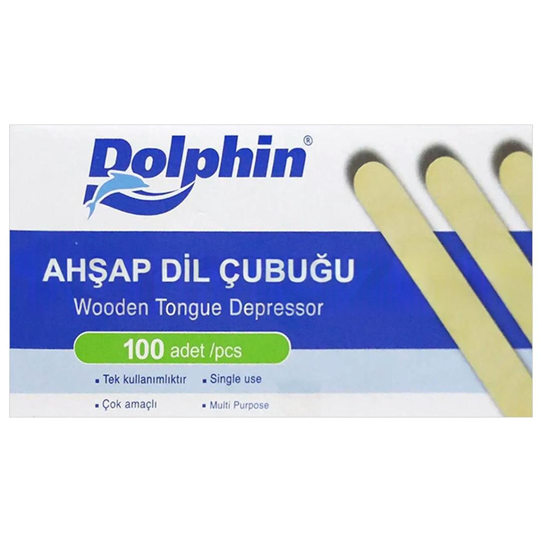 Dolphin Ahşap Dil Çubuğu 100 Adet