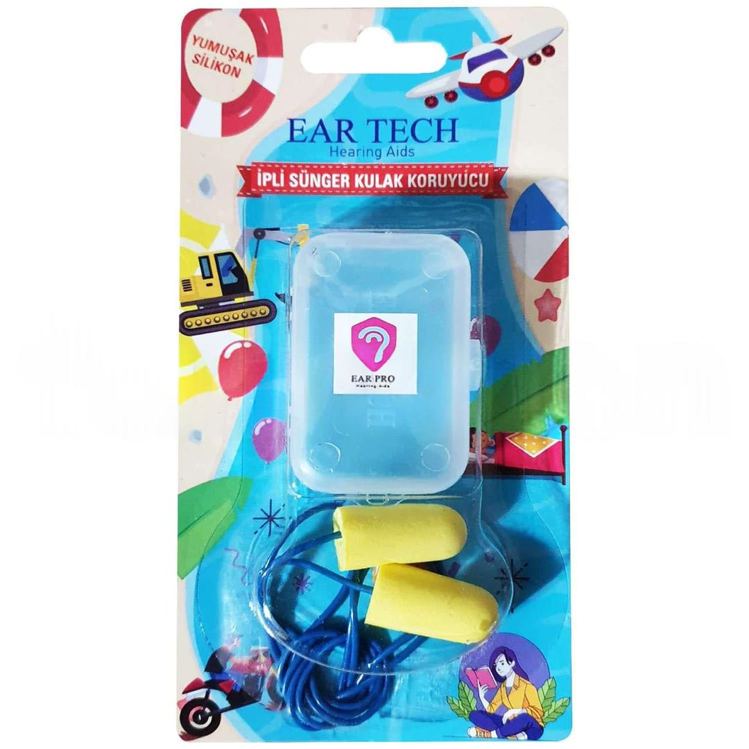 Ear Tech Kulak Tıkacı İpli Süngerli