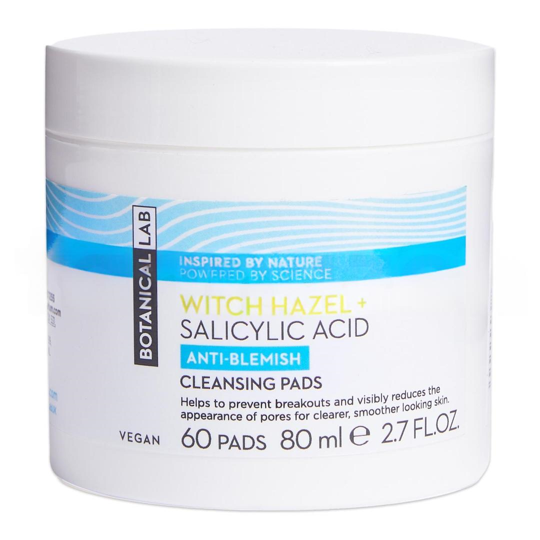 Botanicallab Hamamelis Cadı Fındığı ve %2 Salisilik Asit Cilt Bakım Temizleme Pedleri 80 ml
