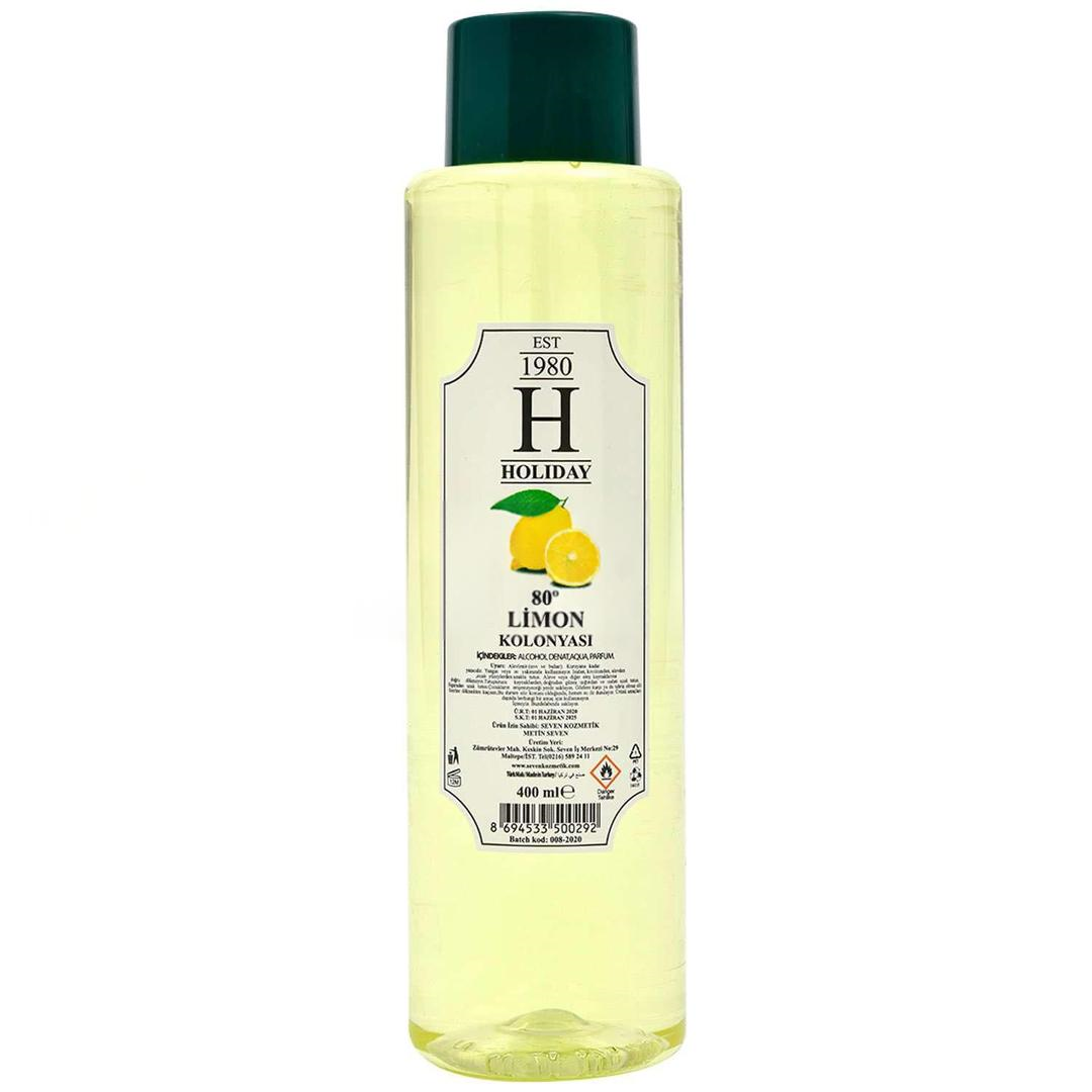 Holiday 80° Limon Kolonya 400 ml - 12'li Paket
