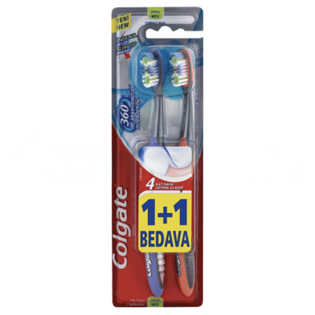 Colgate 360 Interdental Diş Fırçası 1+1