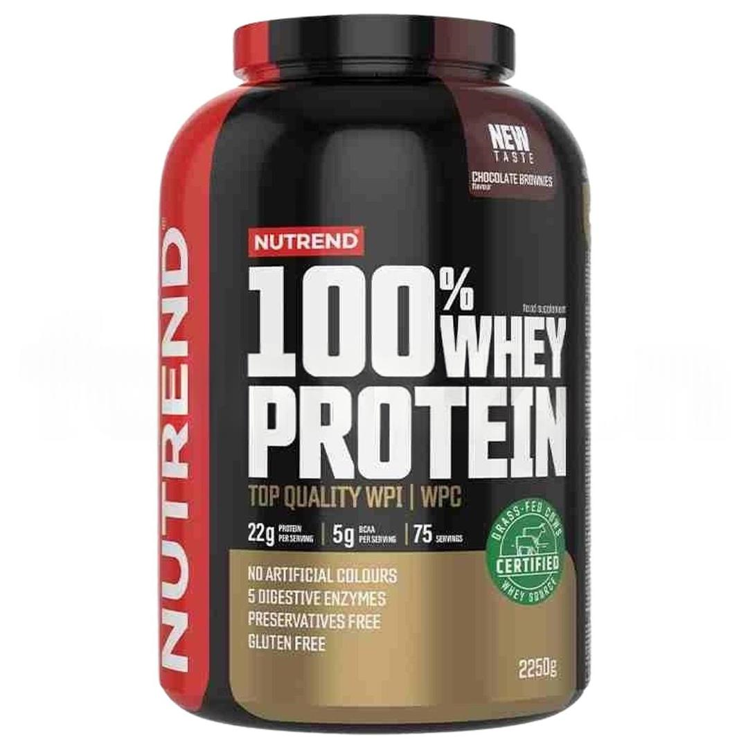 Nutrend %100 Whey Protein Brownie 2250 gr