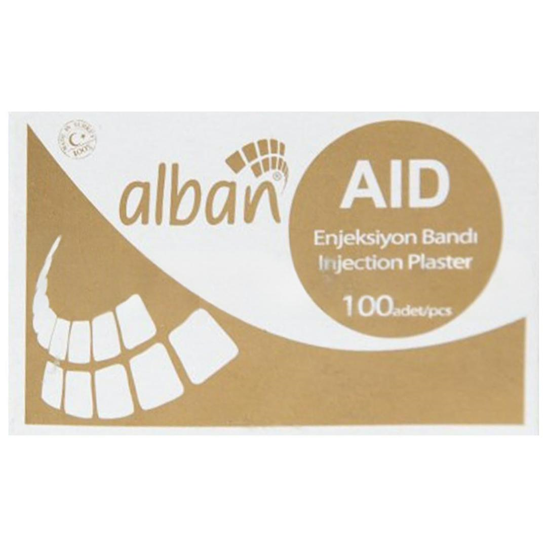 Alban Aid Enjeksiyon Bandı 100'lü