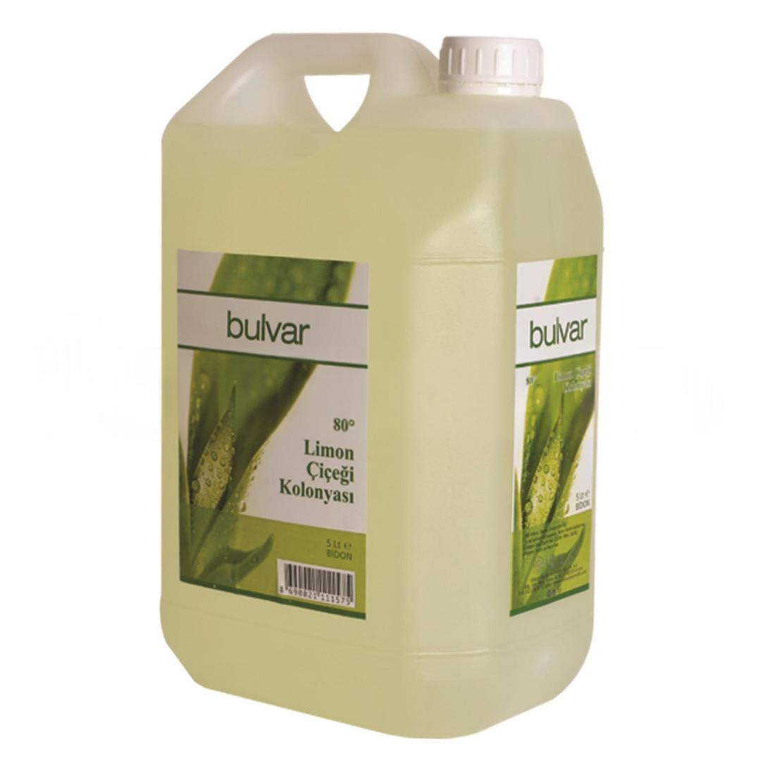 Bulvar Limon Çiçeği Kolonyası 80° Bidon 5 lt