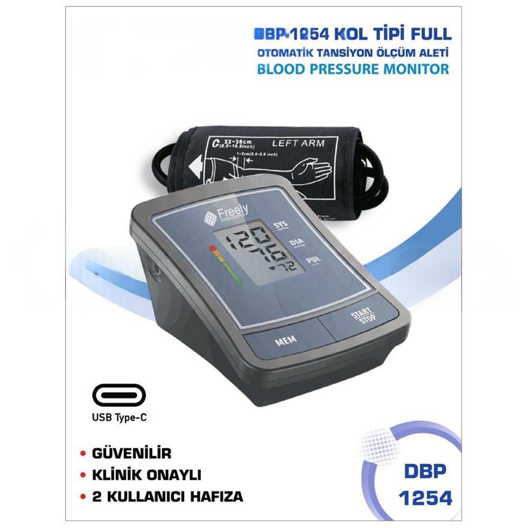 Freely DBP-1254 Dijital Koldan Ölçer Tansiyon Aleti