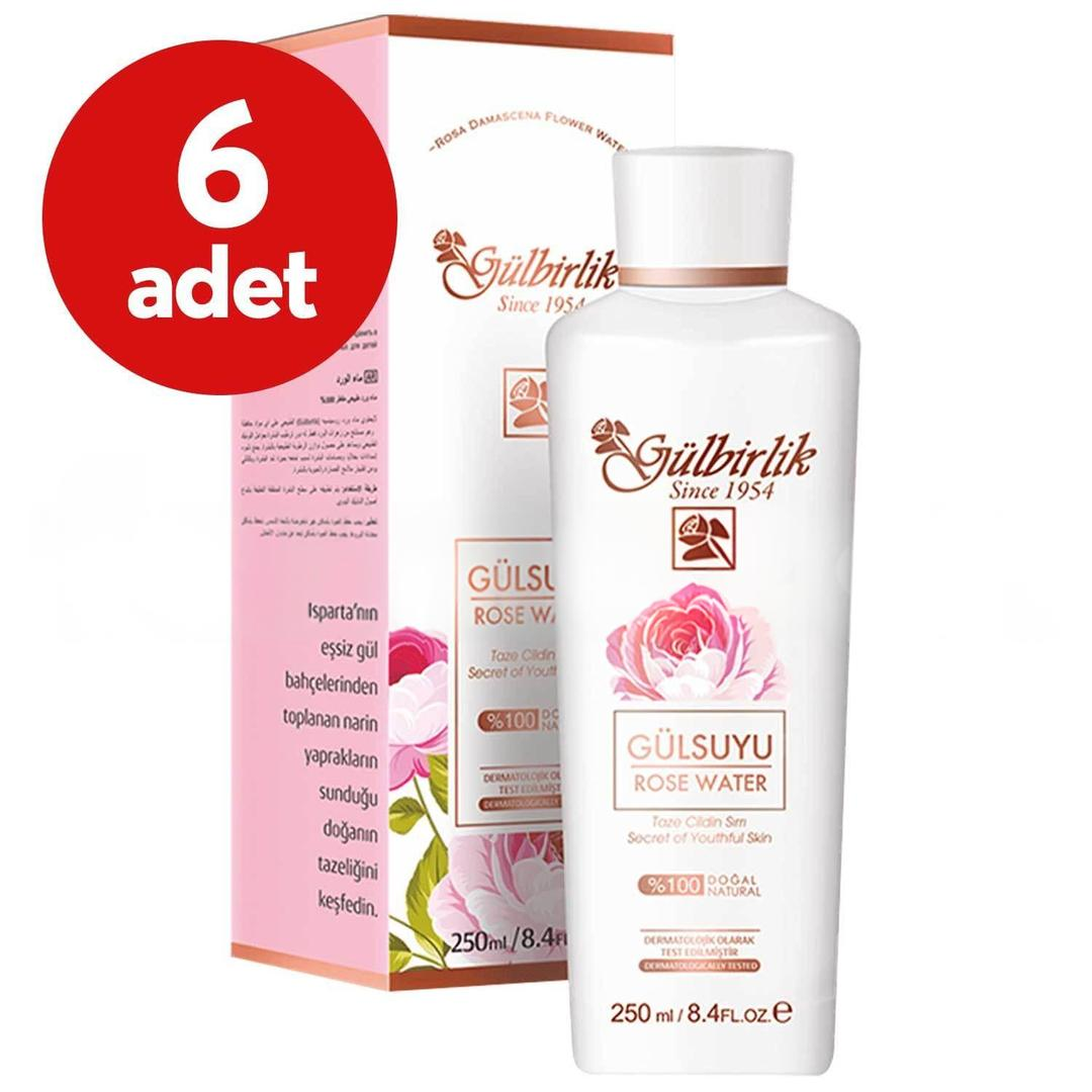Gülbirlik Rosense Gül Suyu 250 ml 6 Adet