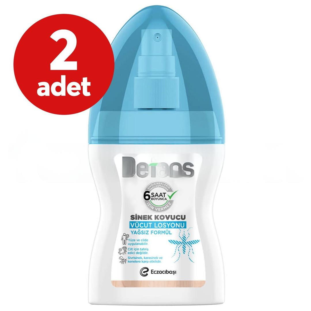 Defans Sinek Kovucu Vücut Losyonu Yağsız Formül 100 ml - 2 Adet