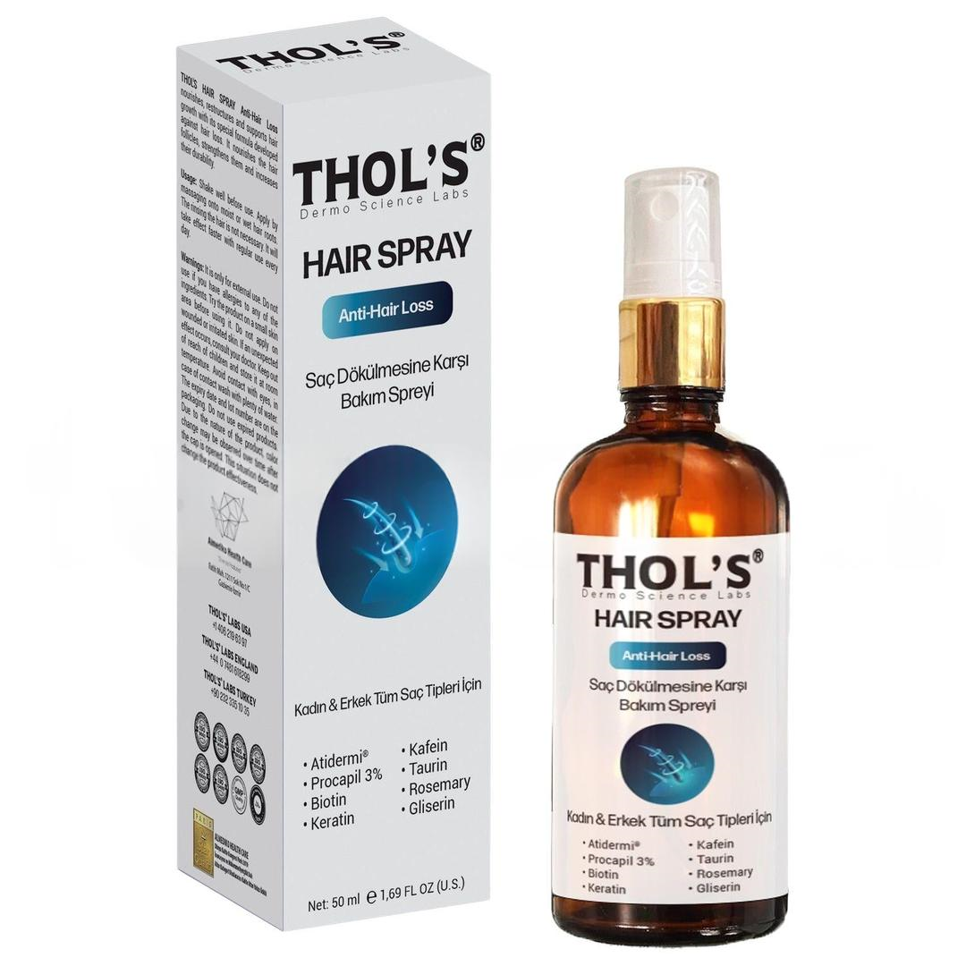 Thol's Hair Spray Anti-Hair Loss TB31 Saç Dökülmesine Karşı Bakım Spreyi 50 ml
