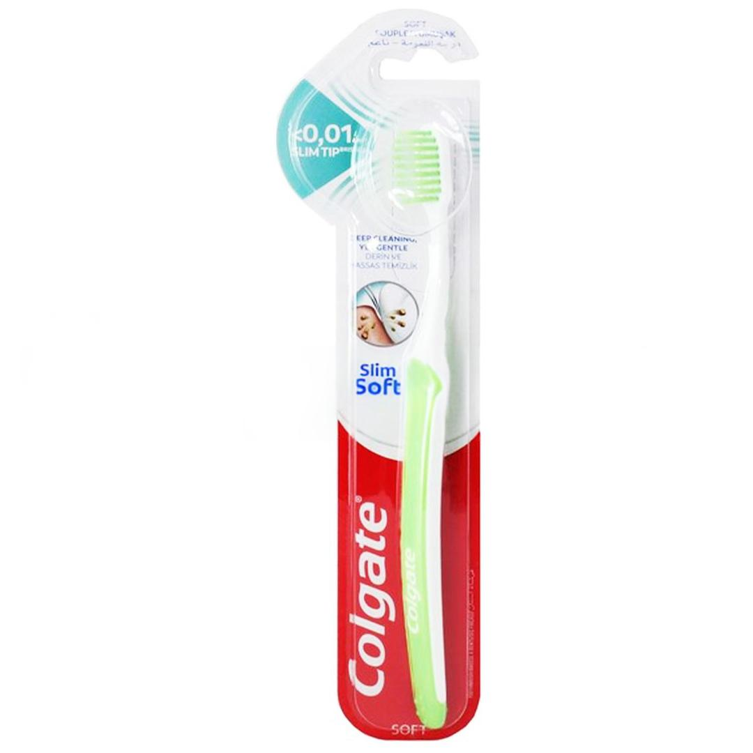 Colgate Slim Soft Diş Fırçası Derin ve Hassas Temizlik - Yeşil