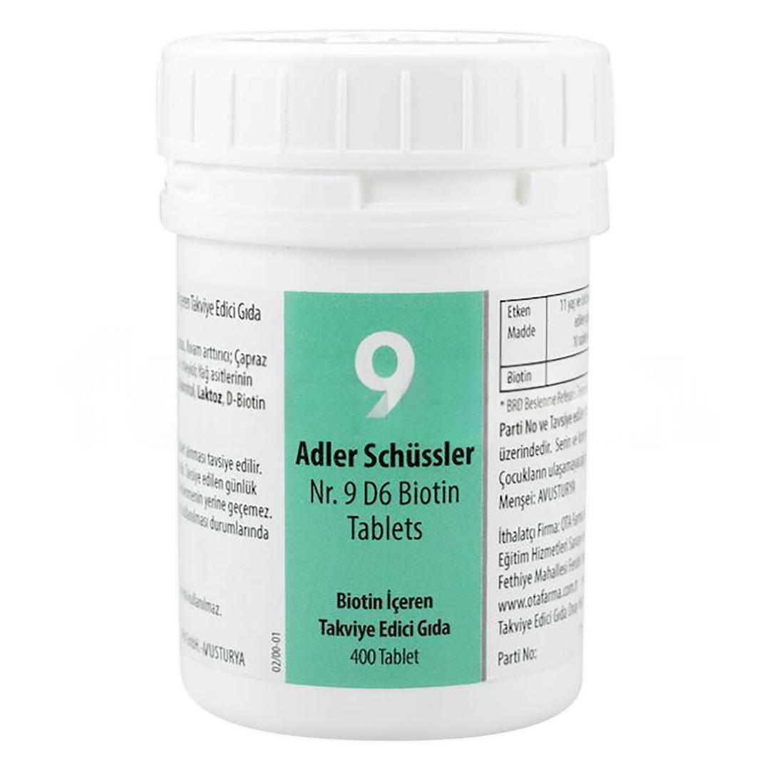 Adler Schüssler No: 9 Tablets