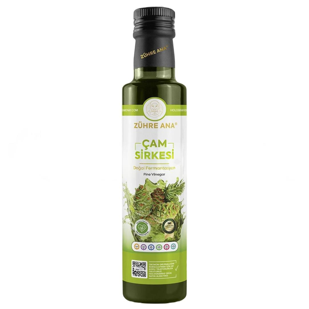 Zühre Ana Çam Sirkesi Doğal Fermantasyon Pine Vinegar 500 ml