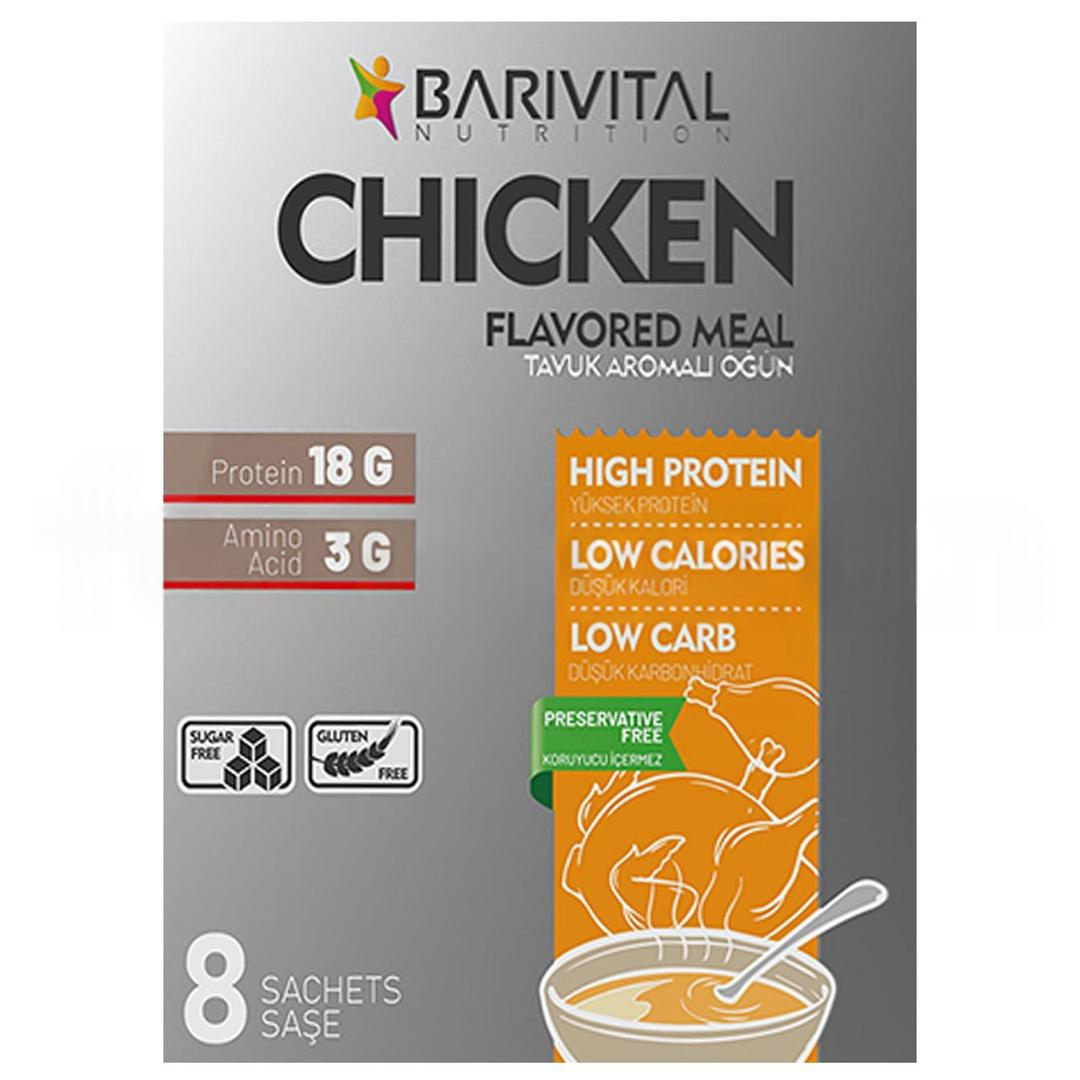 Barivital Yüksek Proteinli Çorba Tavuk 8 Saşe