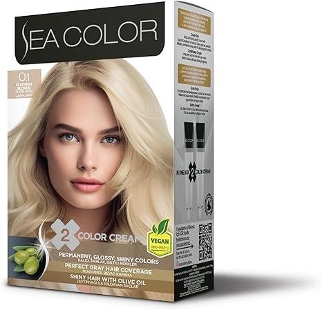 Sea Color 0/1 Platin Sarısı Saç Boyası