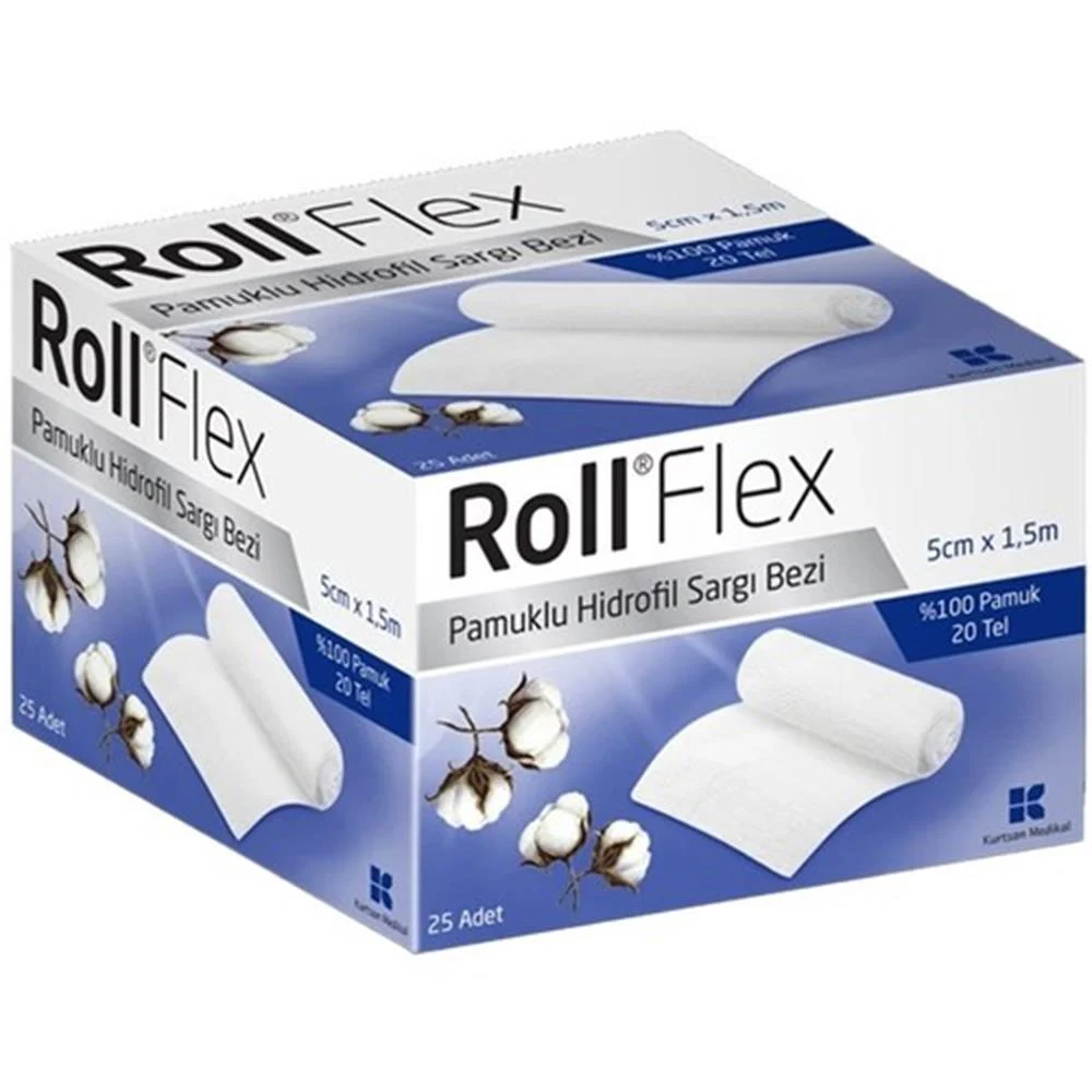 Roll Flex Sargı Bezi 5 cm x 1,5 m