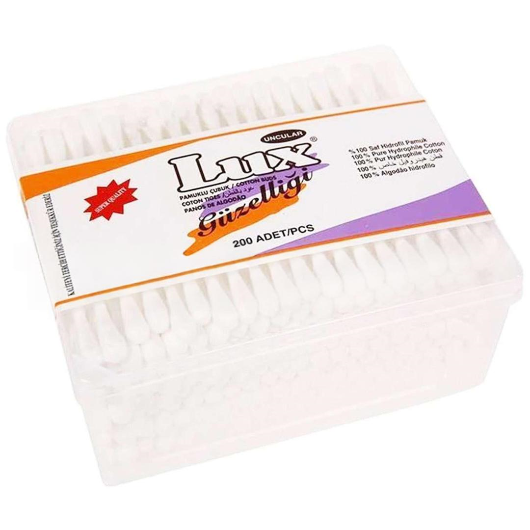 Lux Pamuklu Kulak Çubuğu 200'lü - 6 Paket
