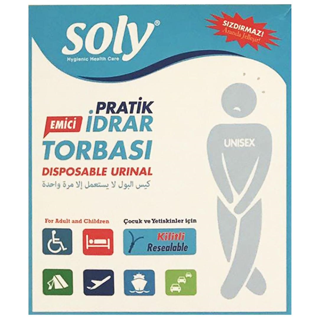 Soly Pratik İdrar Torbası 3'lü Unisex
