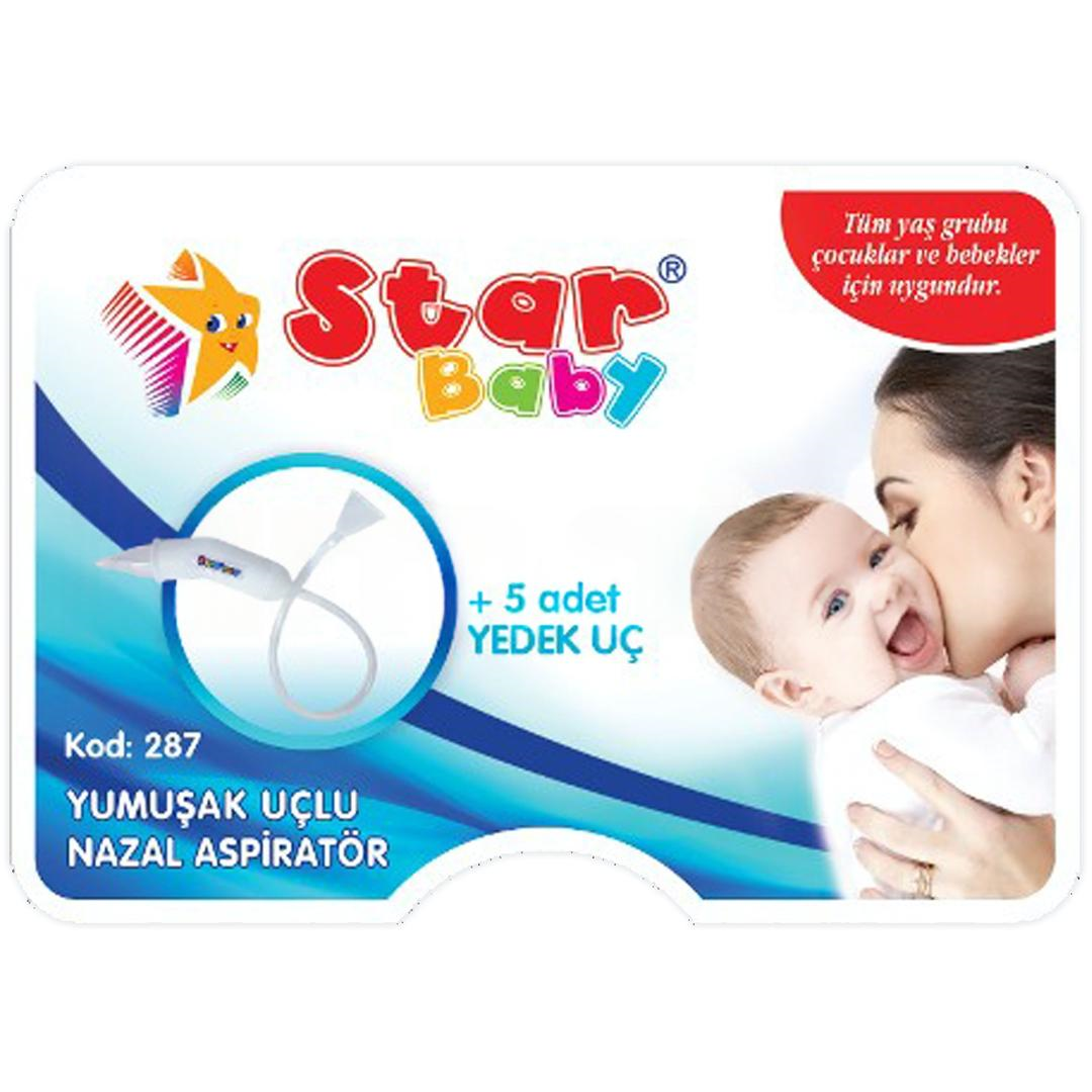 Star Baby Yumuşak Uçlu Nazal Burun Aspiratörü