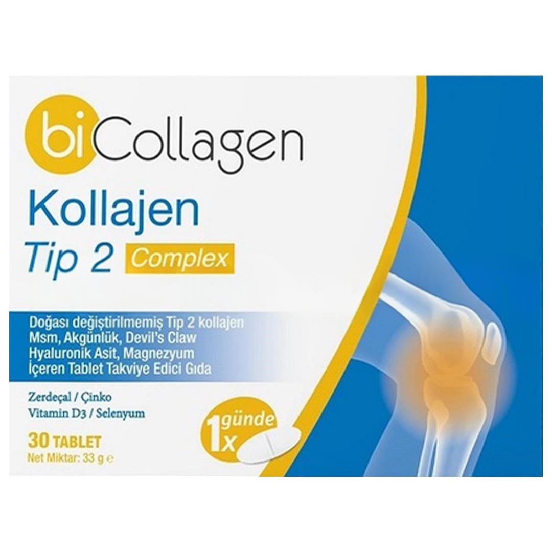Bi Collagen Tip II Kolajen Multi Complex 30 Tablet