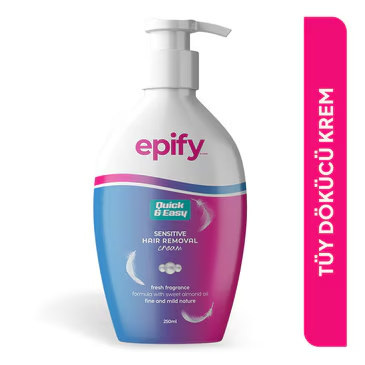 Epify 250 ml Sensitive Hair Removal Tüy Dökücü Krem