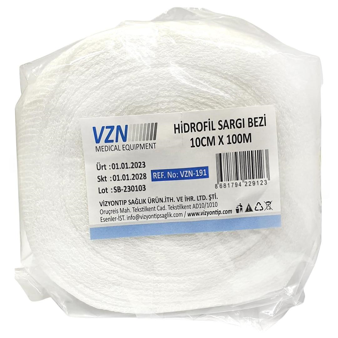 VZN Hidrofil Sargı Bezi 10 cm x 100 m
