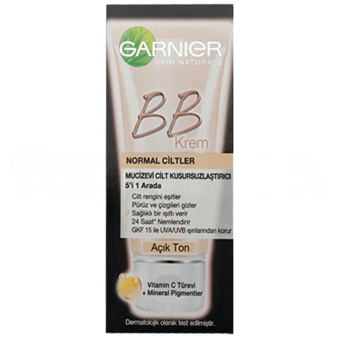 Garnier BB 5'i 1 Arada Krem Açık Ton 50 ml
