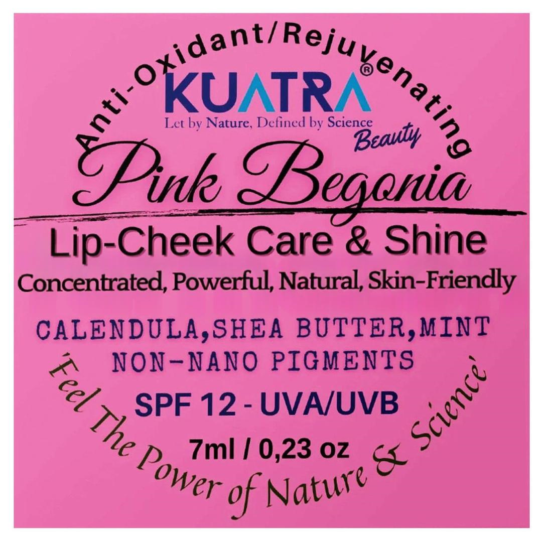 Kuatra Pink Begonia Nemlendirici Antioksidan Işıltı Veren Balm 7 ml