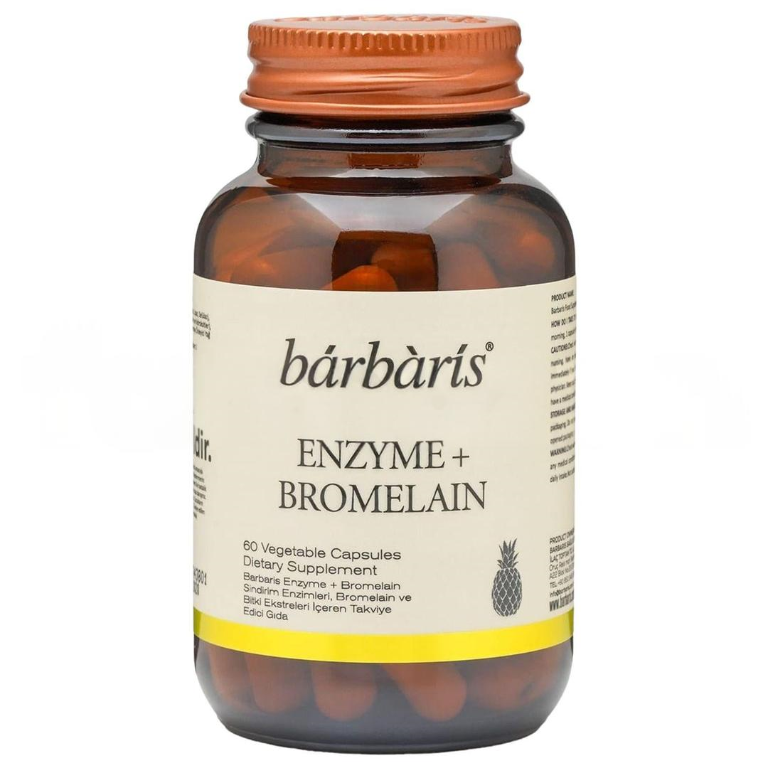 Barbaris Enzyme + Bromelain 60 Kapsül