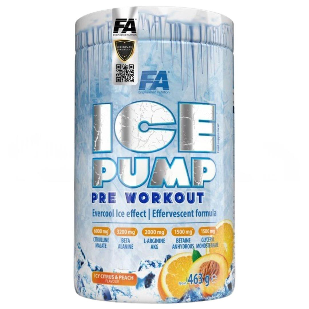 Fa Nutrition Ice Pump Pre Workout Citrus Peach Aroması 463 gr