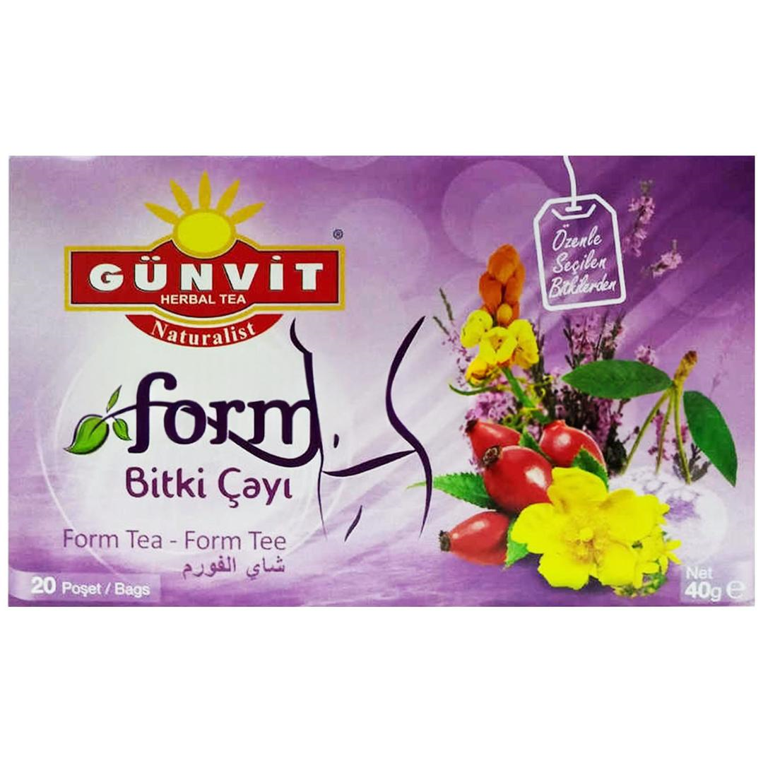 Günvit Form Karışık Bitki Çayı 20 Süzen Poşet