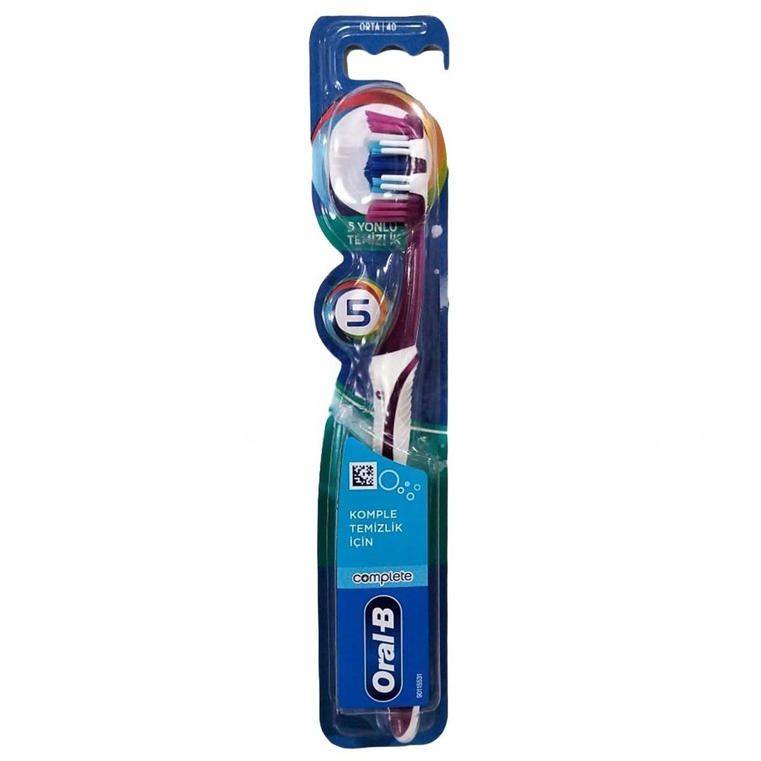 Oral-B Diş Fırçası Complete 5 Yönlü Temizlik 40 Orta