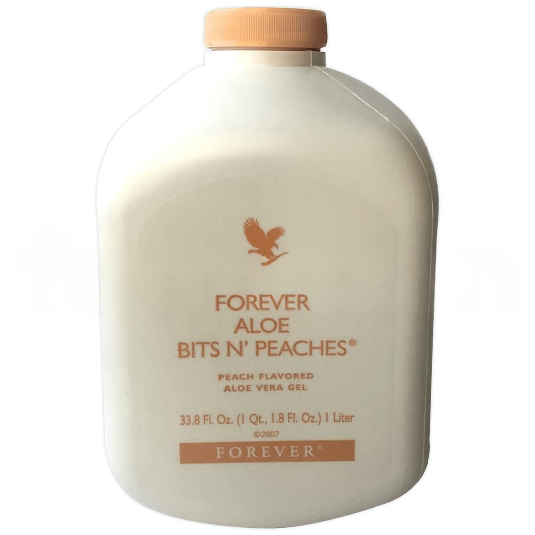 Forever Aloe Bits'n Peaches 1 lt