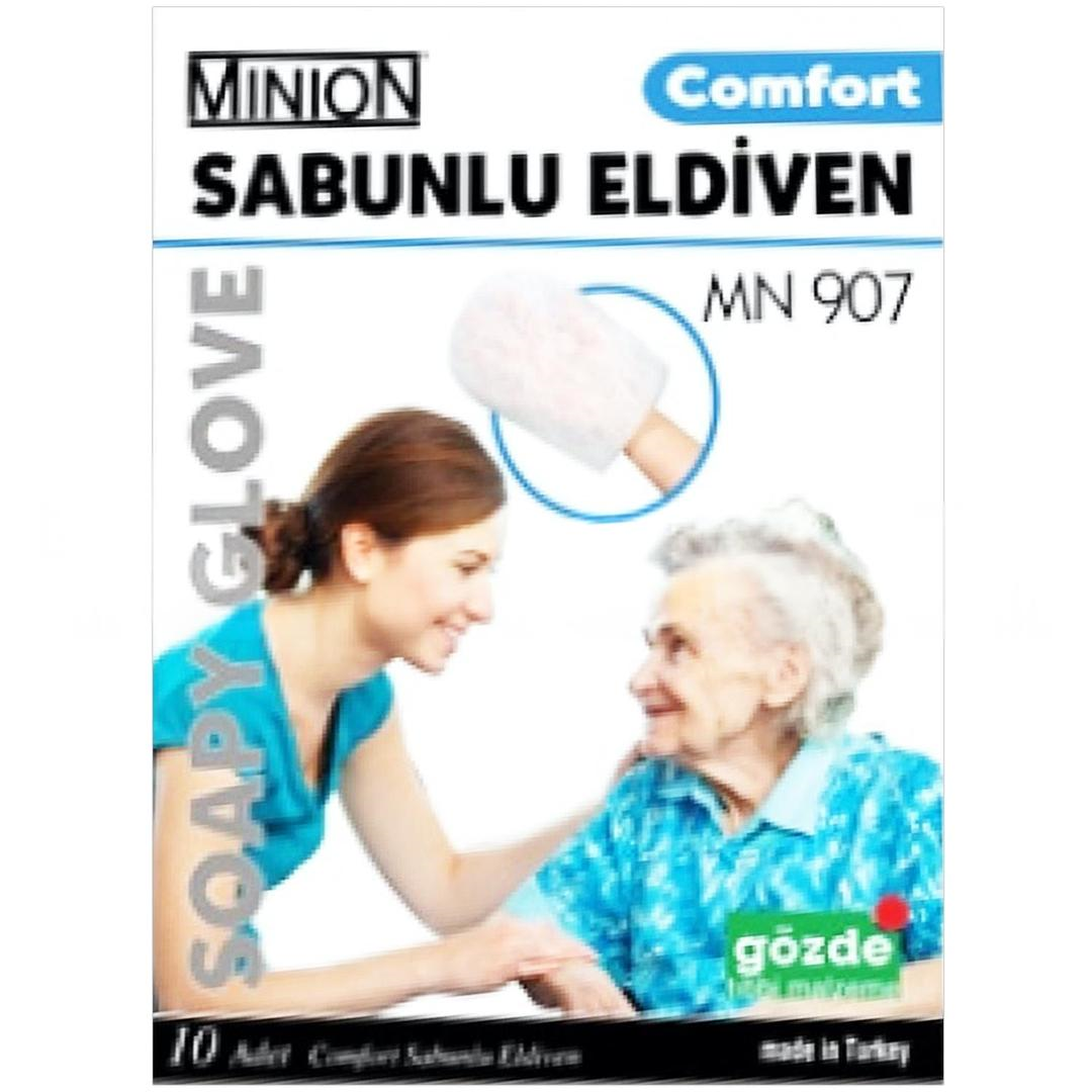 Minion MN907 Sabunlu Eldiven 10'lu