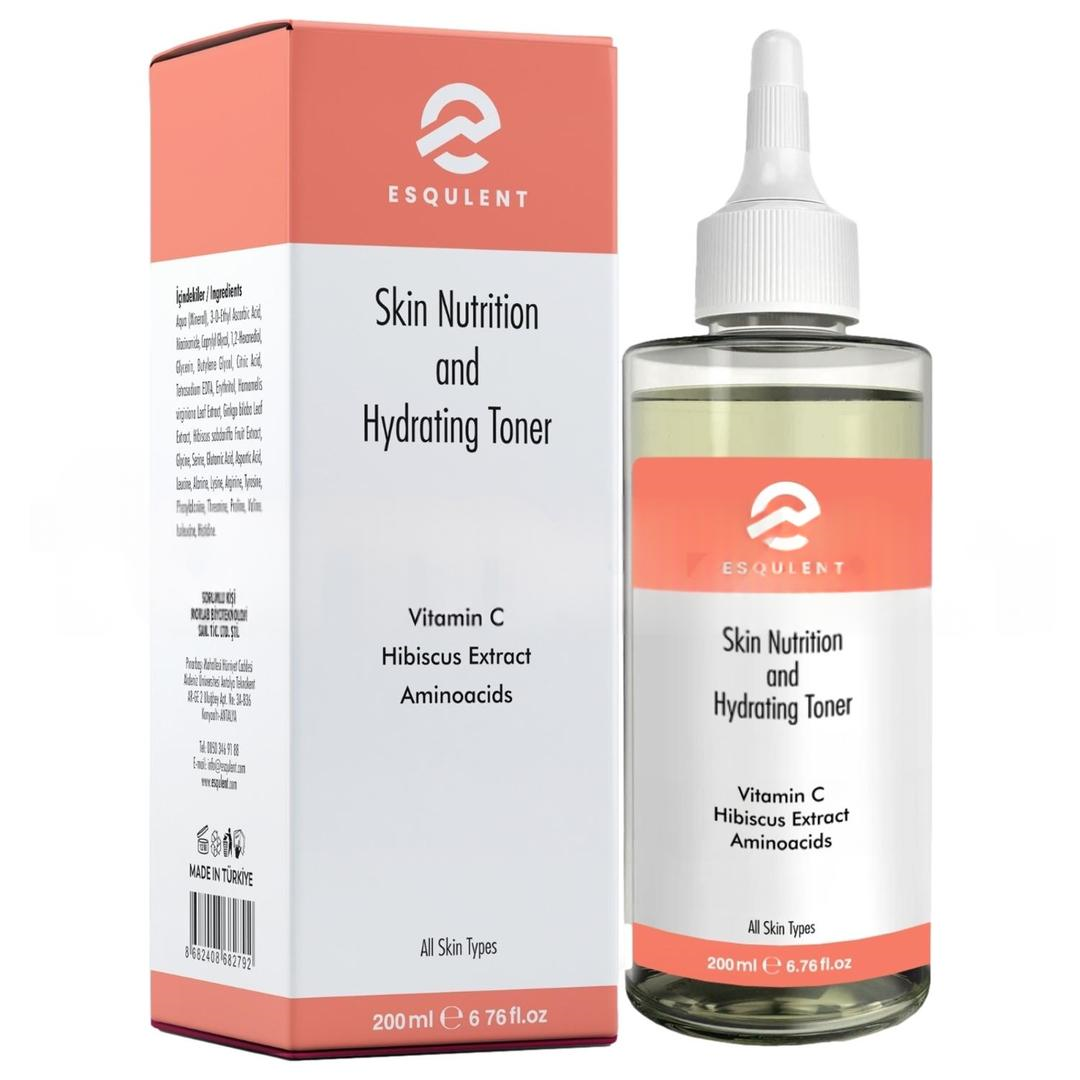 Esqulent Skin Nutrition and Hydrating Toner Besleyici Canlandırıcı ve Nemlendirici Tonik 200 ml