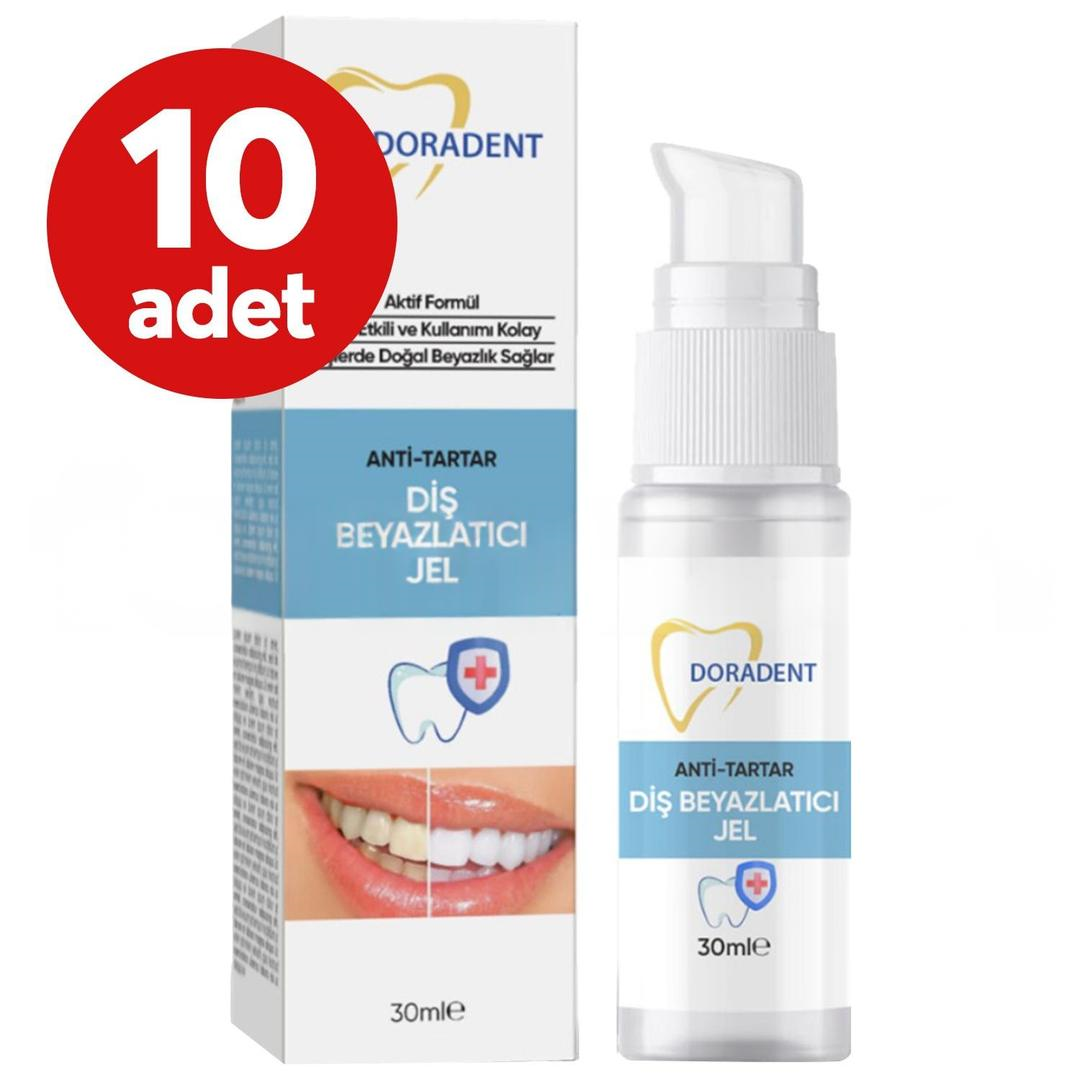 Doradent Diş Beyazlatıcı Jel 30 ml - 10 Adet
