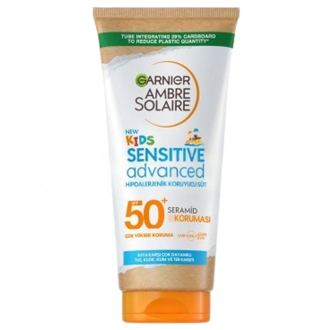 Garnier Ambre Solaire Çocuklar İçin Hipoalerjenik Koruyucu Süt SPF50+ 175 ml