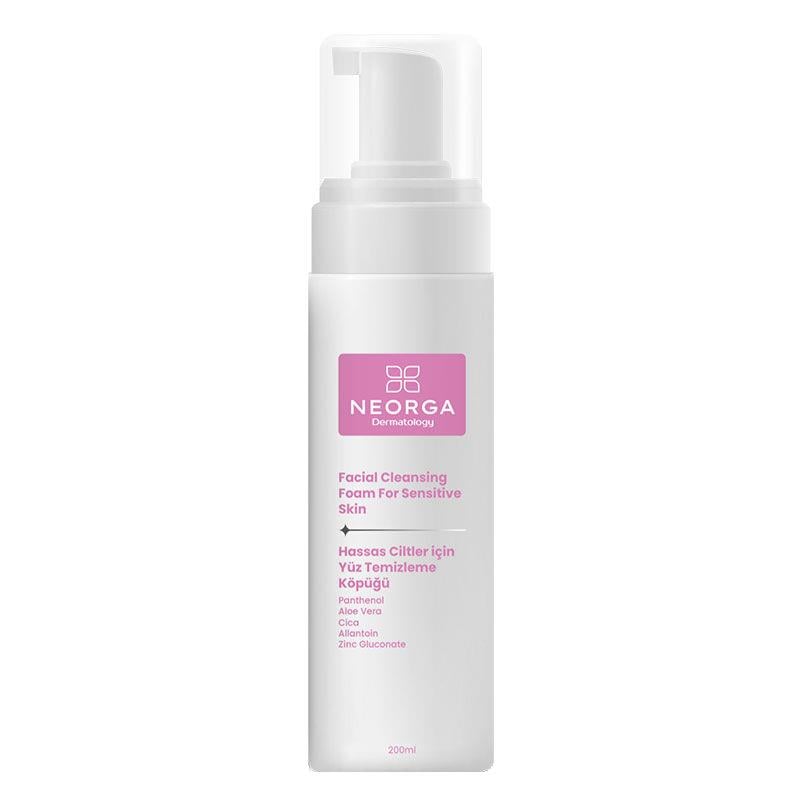 Neorga Hassas Ciltler İçin Yüz Yıkama Köpüğü 200 ml