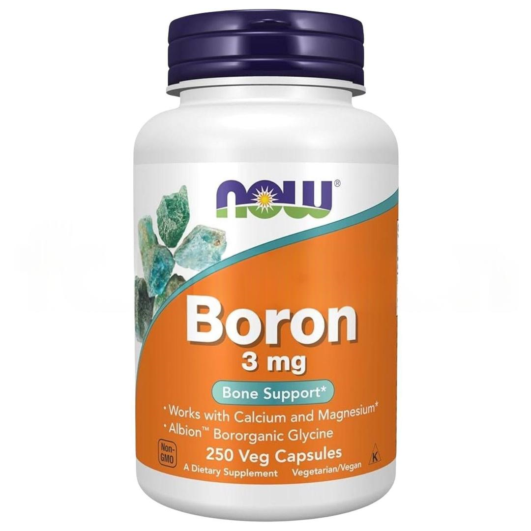 Now Foods Boron 3 mg 250 Kapsül - İthal