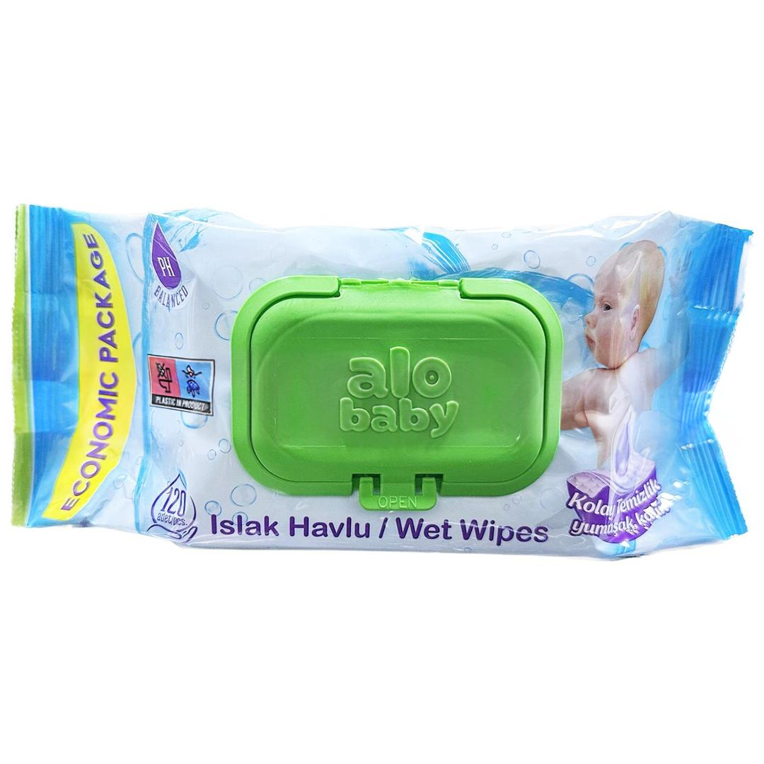 Alo Baby Islak Havlu 120 Yaprak
