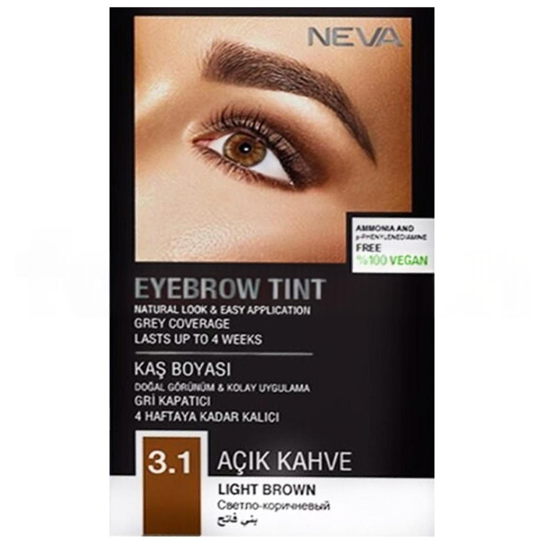 Neva Açık Kahve 3/1 Vegan Amonyaksız Kaş Boyası 15 ml