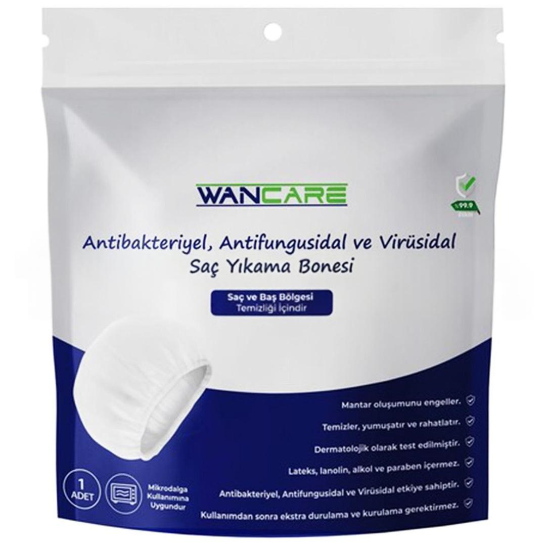 Wancare Antibakteriyel Antifungusidal ve Virüsidal Saç Yıkama Bonesi