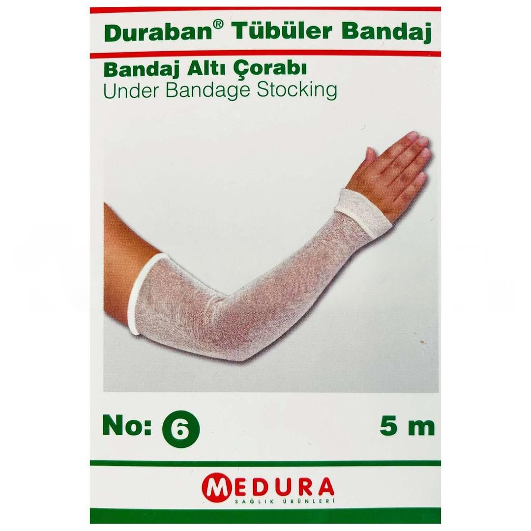 Duraban Lenf Ödem Tübular Bandajı Kol İçin No: 6