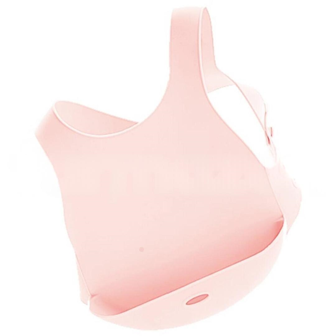 Oioi Silikon Mama Önlüğü Pembe