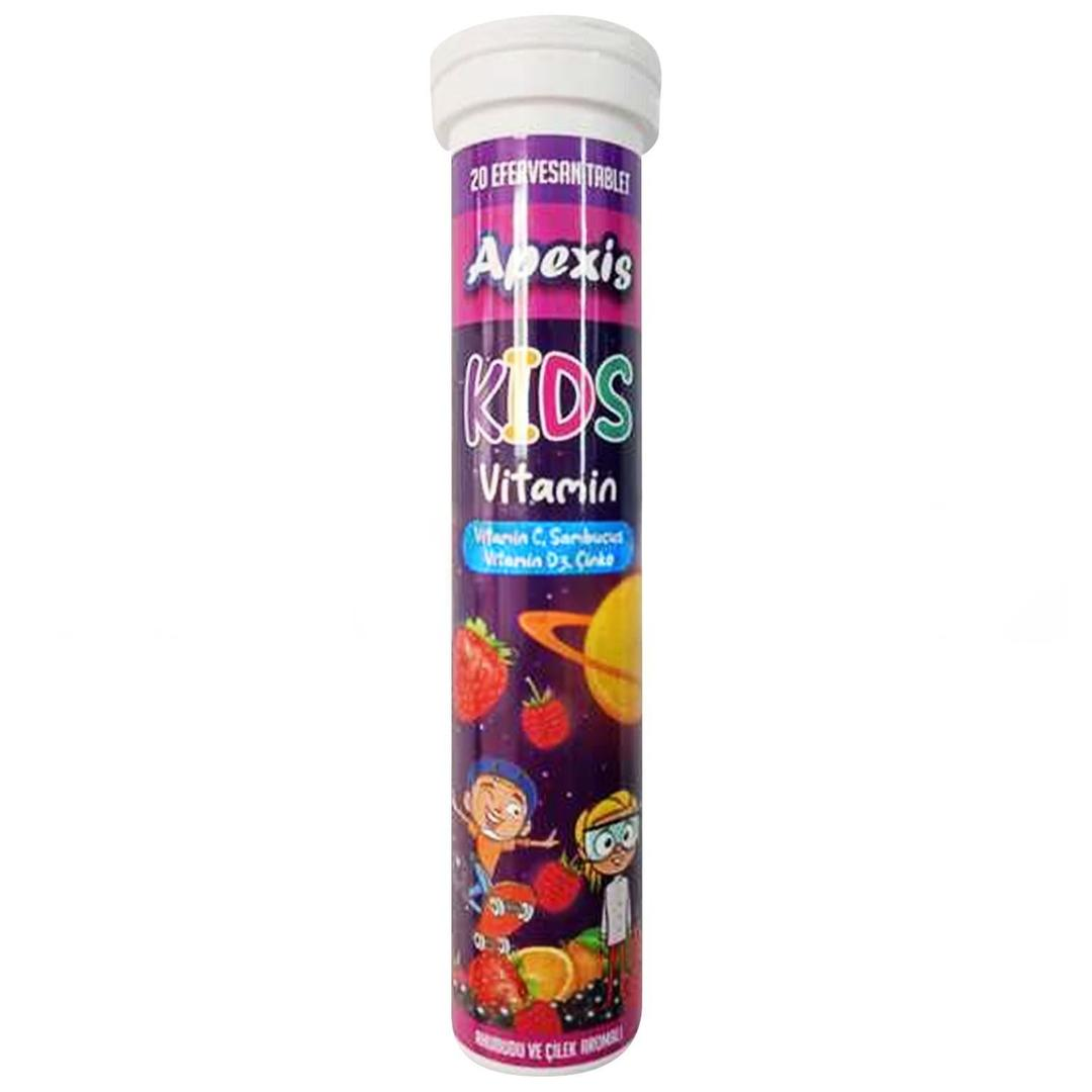 Apexis Kids Vitamin 20 Efervesan Tablet