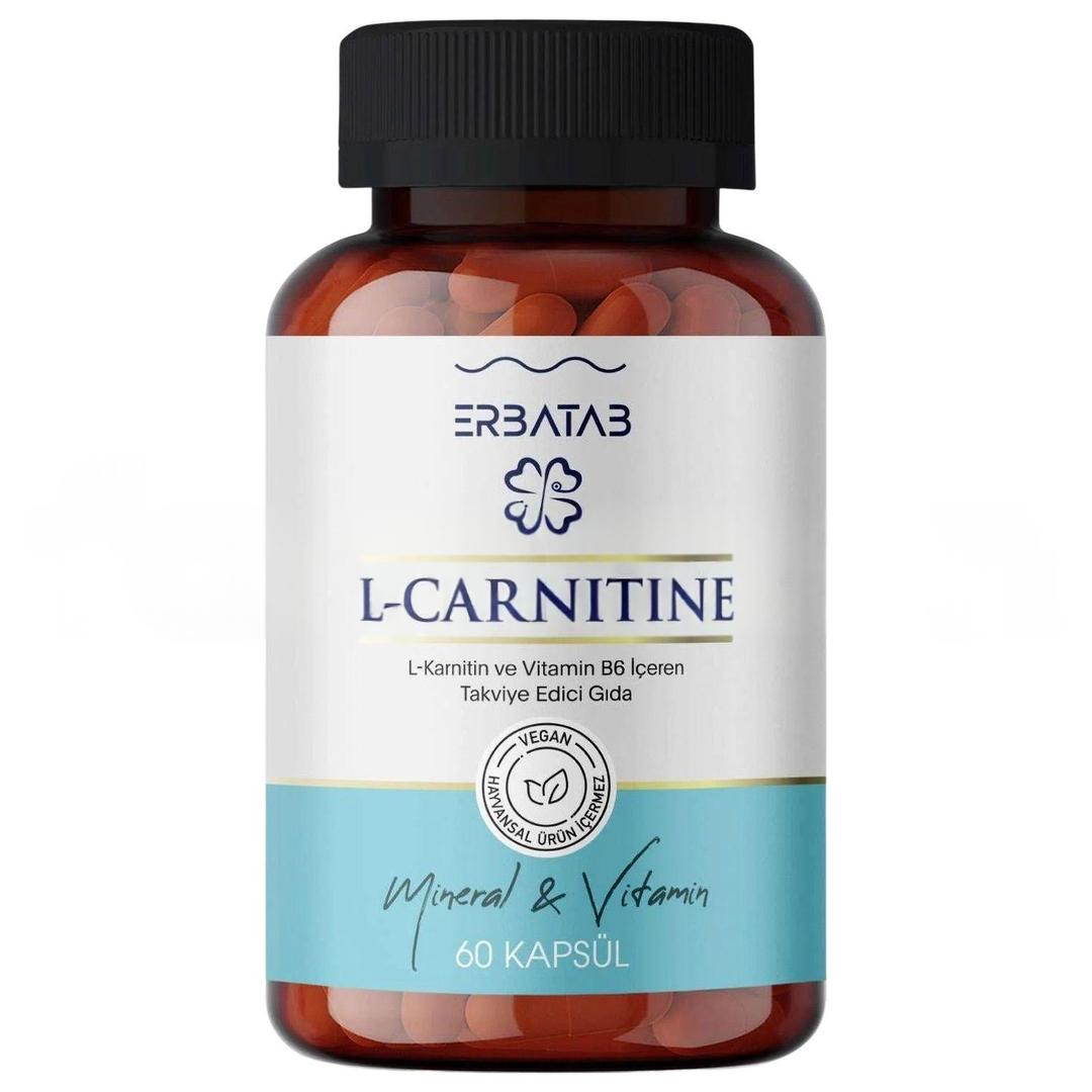 Erbatab L-Karnitin 60 Kapsül