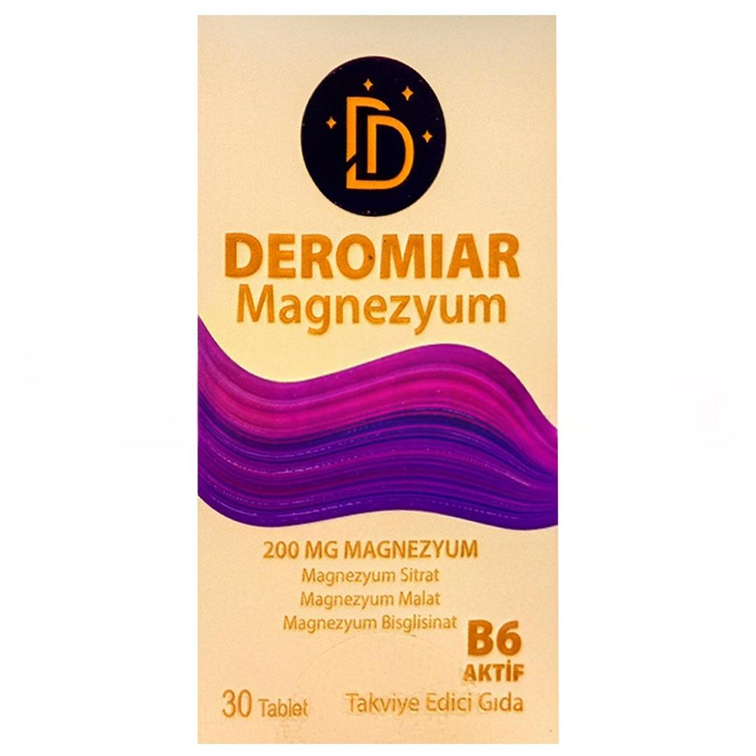 Deromiar Magnezyum B6 30 Tablet