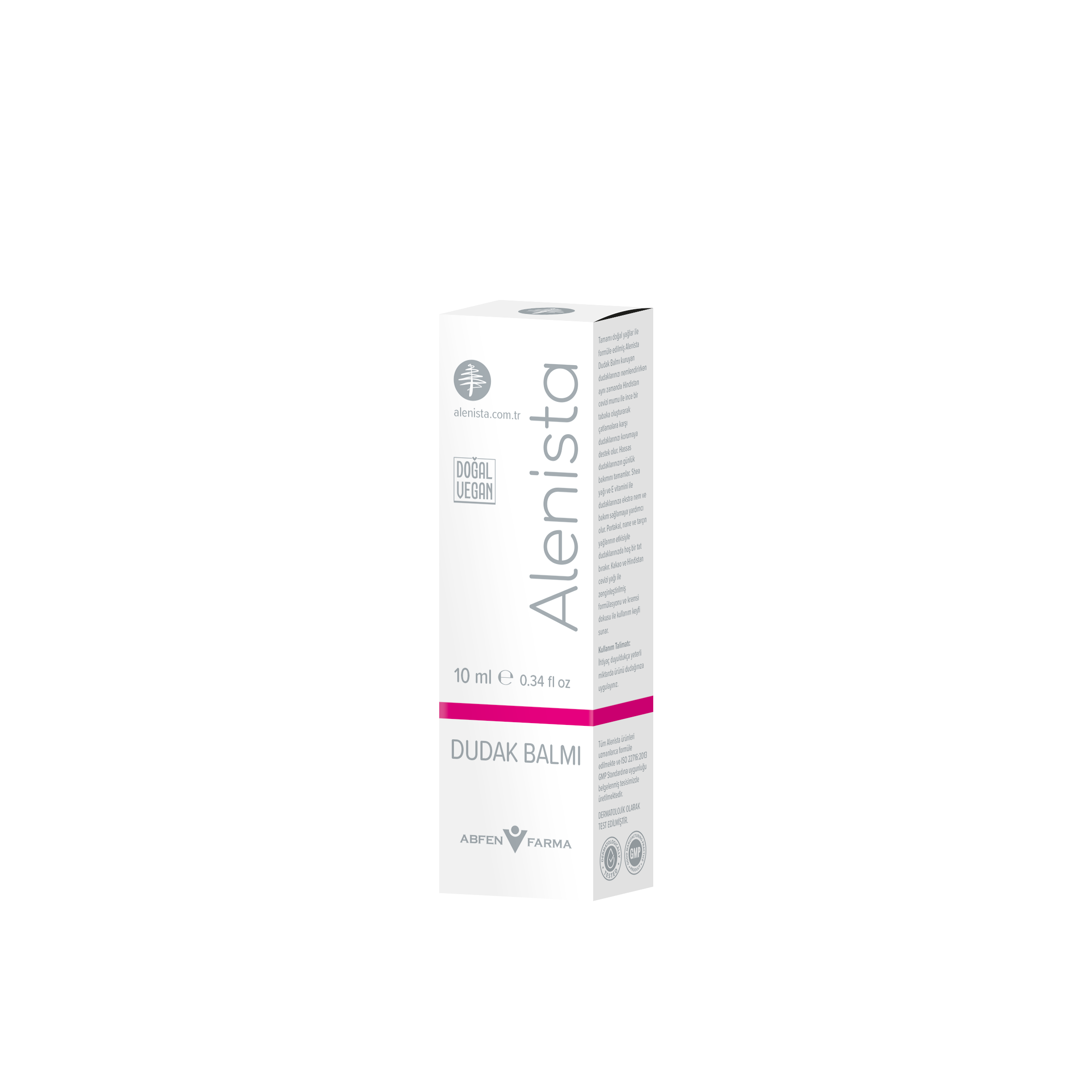 ALENISTA DOGAL VEGAN DUDAK BALMI 10 ML