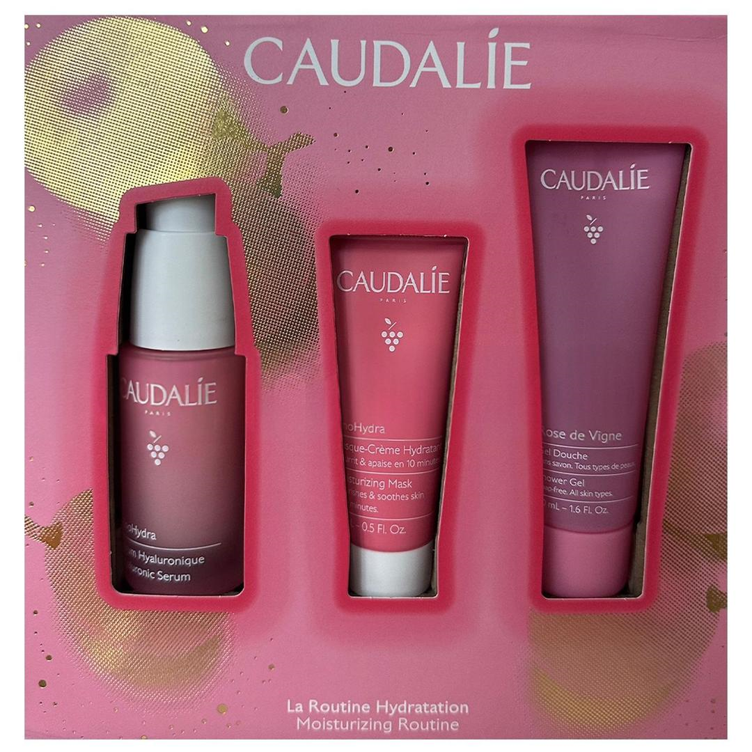 Caudalie Hiyalüronik Serum 30 ml + Nem Maskesi 15 ml + Rose De Vigne Duş Jeli 50 ml